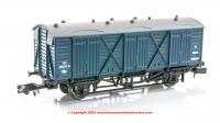 2F-014-012 Dapol Fruit D Wagon number W3461W in BR Blue livery with dark grey roof